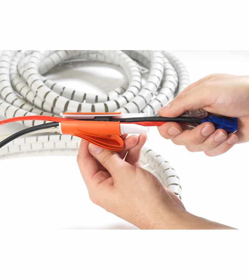 serveerster maak het plat controleren Cable eater - organiseren en beschermen van kabels