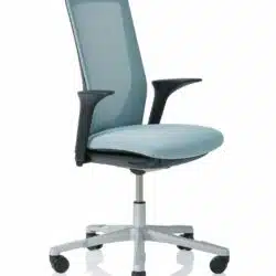 HÅG Futu 1100-S bureaustoel met FutuKnit mesh rugleuning en zitting gestoffeerd in FutuKnit solid. Optioneel met lendensteun