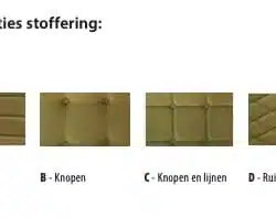Huislijn opties stofferingen