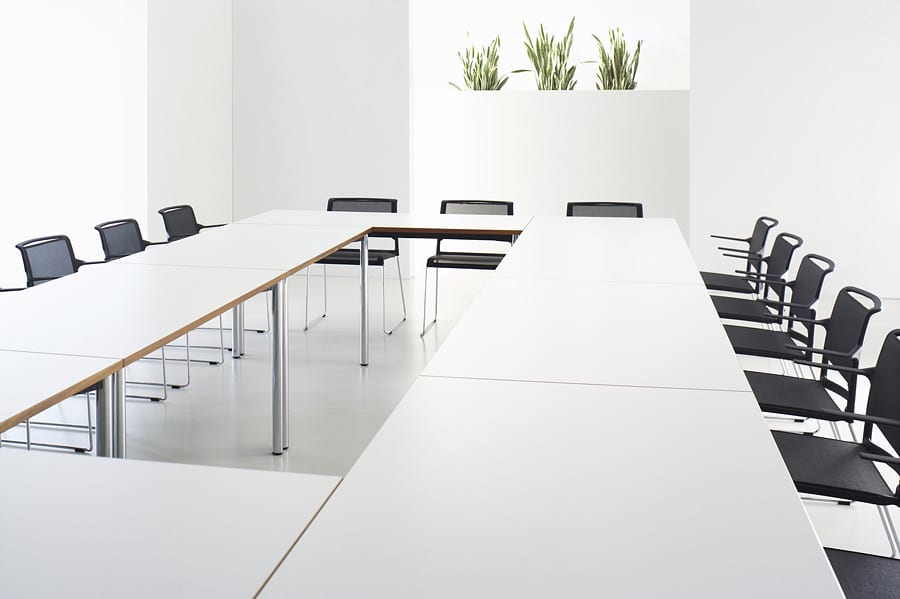 ophelis Serie Z bureau - de basis 4 ophelis Serie Z samengestelde conferentietafel