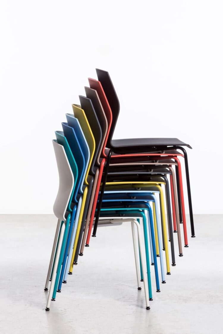 akaba kabi stapelbare stoelen kleurcollectie