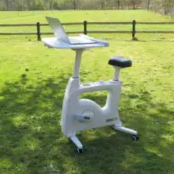 Bureaufiets of hometrainer Tournette Deluxe voor ergonomisch thuiswerken.