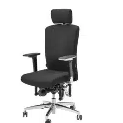 Bioswing bureaustoel 560 IQ gestoffeerd met stoffen bekleding