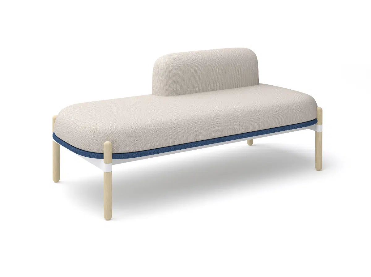 Capsule Bench Lounge Met Rugstuk