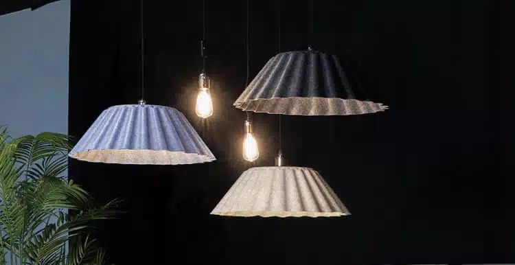 Silent Pendant lampenkap en fitting