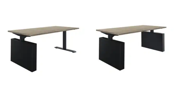 Flexframe Zit-Sta Bureau Met Wang