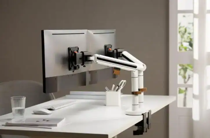 SmartView Dubbele Monitorarm