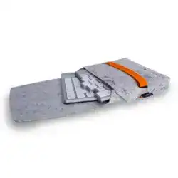 R-Go Pouch vilten etui voor Split toetsenbord